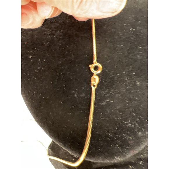 Lot of 3 Necklaces Gold Tone Chains - Picture 13 of 16